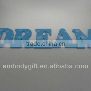 hot sale home decoration wood letters