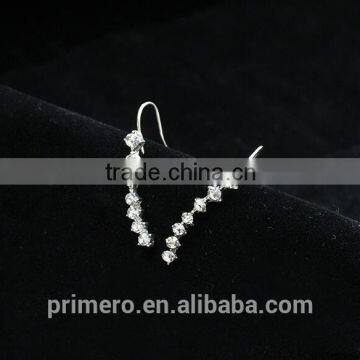 New Designer Fashion Jewelry 7 Cubic Zircon Stones Earrings photo-6