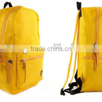 2013 new style yellow backpack