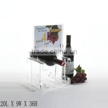Durable and Elegant Modern Acrylic Wine Display Rack,modern Acrylic Display Rack photo-6