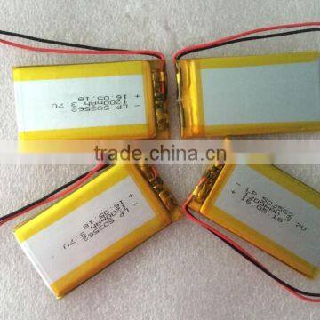 503562 3.7v Lipo Battery With Bms
