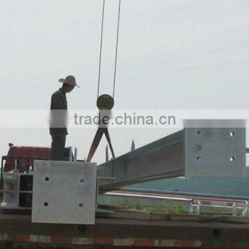 bridge structure parts of special and Large beams in the form of containers