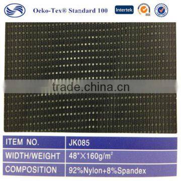 hexagonal nylon spandex netting stretch mesh fabric