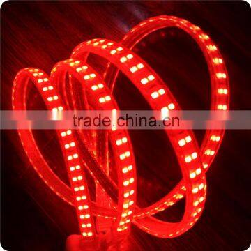 dual lines 180pcs 50meters red 2835smd led rope lights