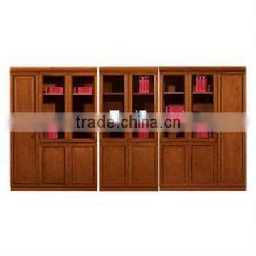 Space saving design wooden bookshelf