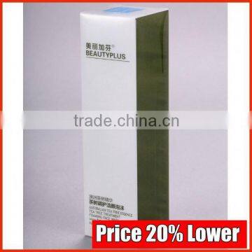 2013 Clear Plastic Folding Box, Custom Made UV Offset Printing Packaging Carton Producer