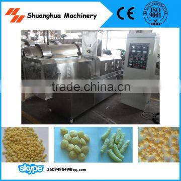 Small Scale Puff Snacks Pellet Food Extruder 120-150kg/h with CE