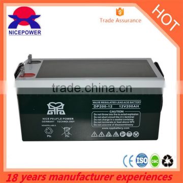 lead acid battery manufacturer 12 volt batteries 12v 200ah sealed lead acid batterys