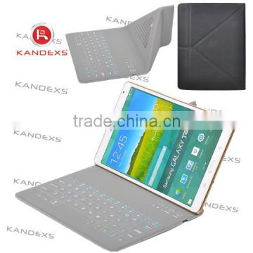 tablet pc leather case with keyboard and tablet touch bluetooth keyboard Protective sleeve