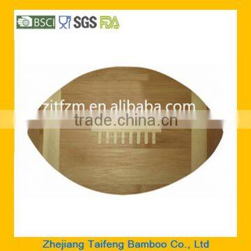 Totally Bamboo Football Cutting Board / Serving Platter New photo-3