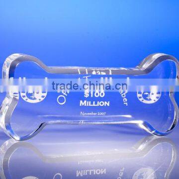 custom made high quality acrylic pavement sign stand
