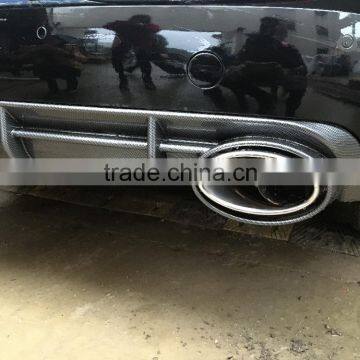 For AUDI REAR DIFFUSER A6 C7 Diffuser Carbon rear diffuser for Audi A6 C7 RS6 2013