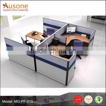 New MDF office working table office desks partition workstation wooden MDF frame