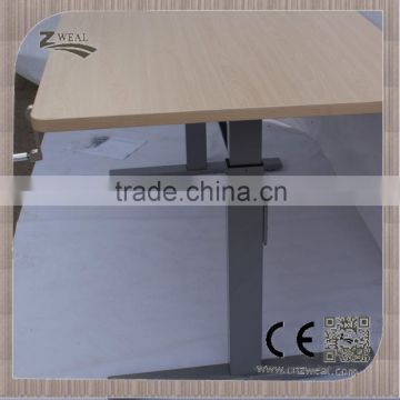 customized hand cranked height adjustable metal dining room table legs