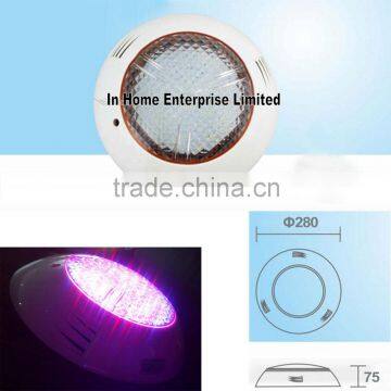 RGB 15W 5050SMD Wall Recessed Underwater Led Swimming Pool Light with ABS Cover