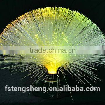 Garden and Table decor RGB color changing LED optical fiber lamp CE and ROHS approval with plastic base