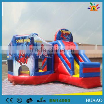 promotion price spiderman inflatable combo for sale