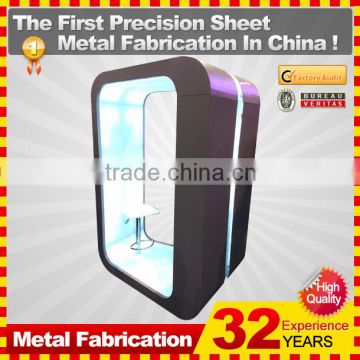 customized made metal portable photo booth shell for sale