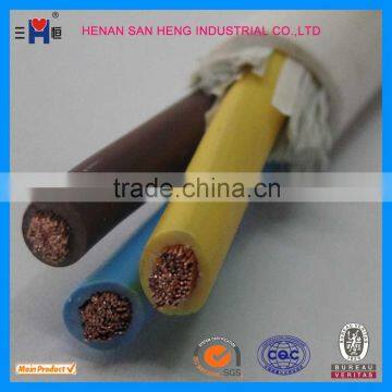 Flexible high quality power rubber insulated 3x2.5mm multicore cable 3 core