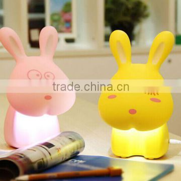 LOVELY RABBIT USB RECHARGEABLE LED TABLE LAMP FASHION GIFT