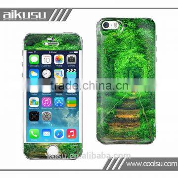 beautiful design for iphone5s 3d crystal skin