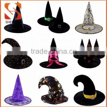 Manufacturer of Varity halloween day gift kids halloween party cosplay costume wholesale cheap halloween witch hat