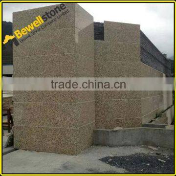 yellow misty granite yellow black granite tiles, natural stone yellow granite wall tiles