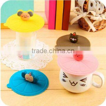 China New Arrival Creative Durable 100% Food Grade Silicone Cup Lid photo-2