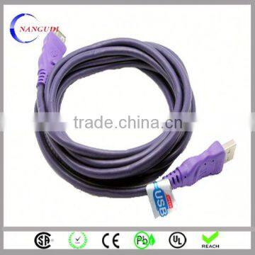 fashion competitive price two sided usb cable