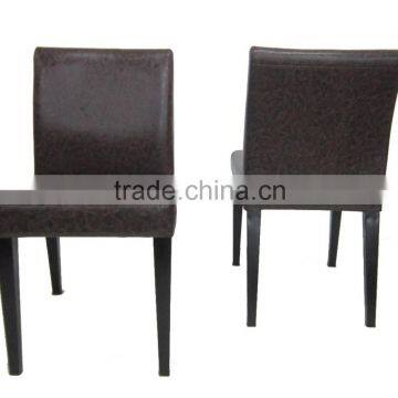 Modern Upholsteryed Leather Dining Chair MG-C400 photo-4