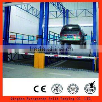 Position locks smart hydraulic driven elevator parking system