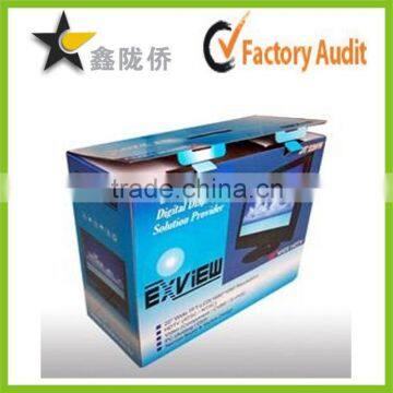 Factory price custom corrugated cardboard boxes with lid