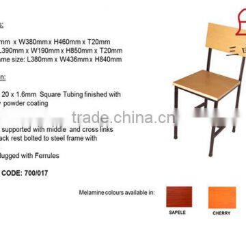 School Furniture Wooden Single Desks and Chairs/ Chair Table/ School Chair