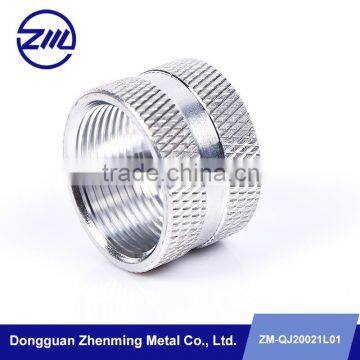 aluminium screw cover high quality aluminum cnc lathe parts