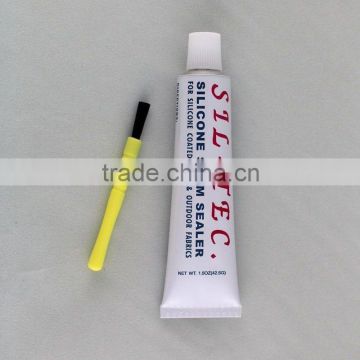 Seam sealing silicone seam sealer for tent repair, tent accessories