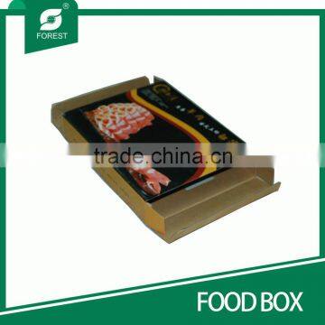 HIGH QUALITY ENVIRONMENTAL CARDBOARD FOOD BOX FOR BEEF MEAT PACKAGING WITH PE COATED