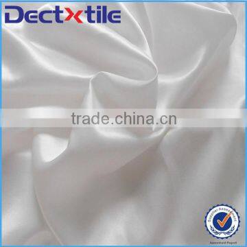 100% polyester stretch satin hotel bed sheet home textile fabric for bed sheet