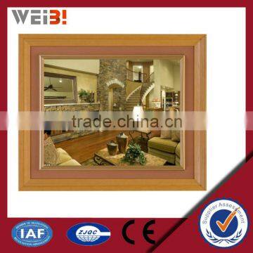 Wooden Decoration Glass Wall Mount Picture Frames