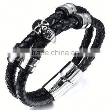 Fashion Bracelets 2016 Men Bracelet Making Supplies Leather Bracelet photo-5