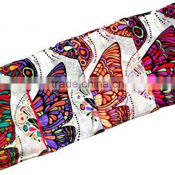Top Fashion High Quality Pure Silk Ptinted Scarf Customized Scarves Shawl Wraps photo-6