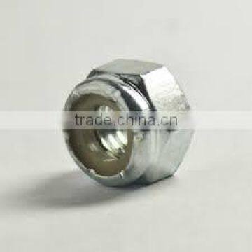 hex flange nylon insert lock nut