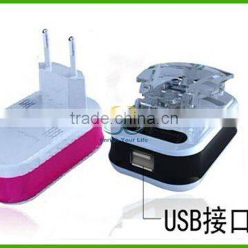 USB charge port colorful universal charger for cellphone