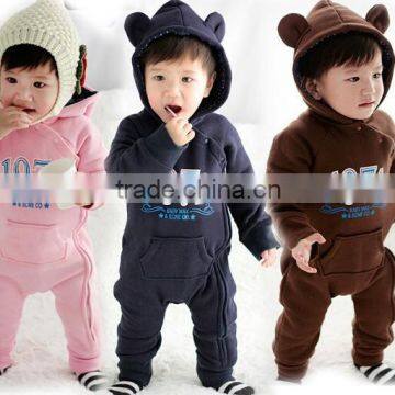 hot sale kids fall&winter long sleeves leisure romper