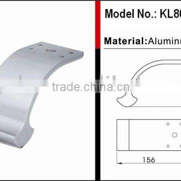 sloping aluminum sofa leg