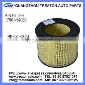 AIR FILTER 17801-54060 FOR HILUX 98-04