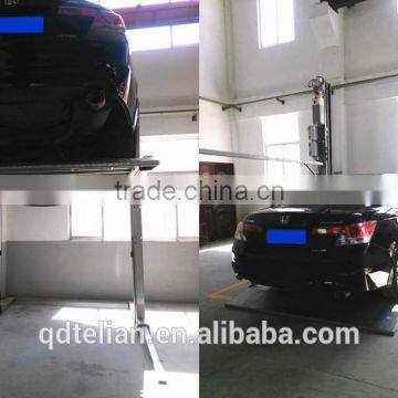 Double floor car parking system with CE