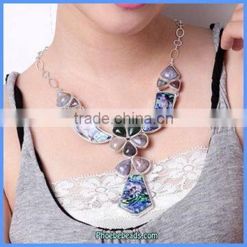 Wholesale Fashion India Onyx Statement Necklaces With Gemstones GN-N021