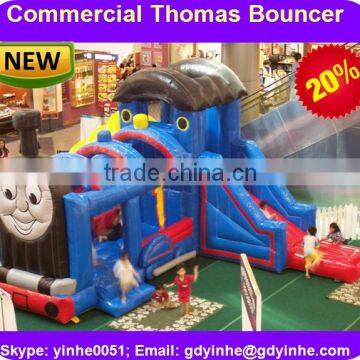 2016 new style thomas the train inflatable bounce house