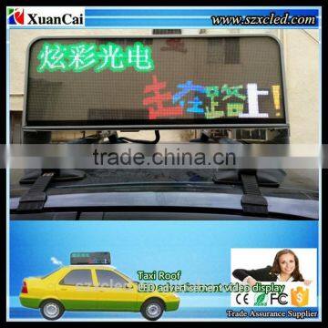 CE RoHS P5-64x192RGB (320X960mm) Video LED Taxi Top/Roof Advertising LED Display Sign/module/screen/panel Quality Choice photo-3