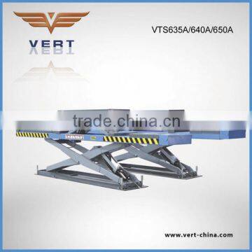 Wheel alignment Hydraulic Car scissor lift VTS650A with 5000kg capacity